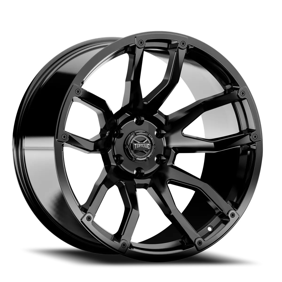 Torque Impact 20X10 Gloss Black 5X127 Offset -18 1