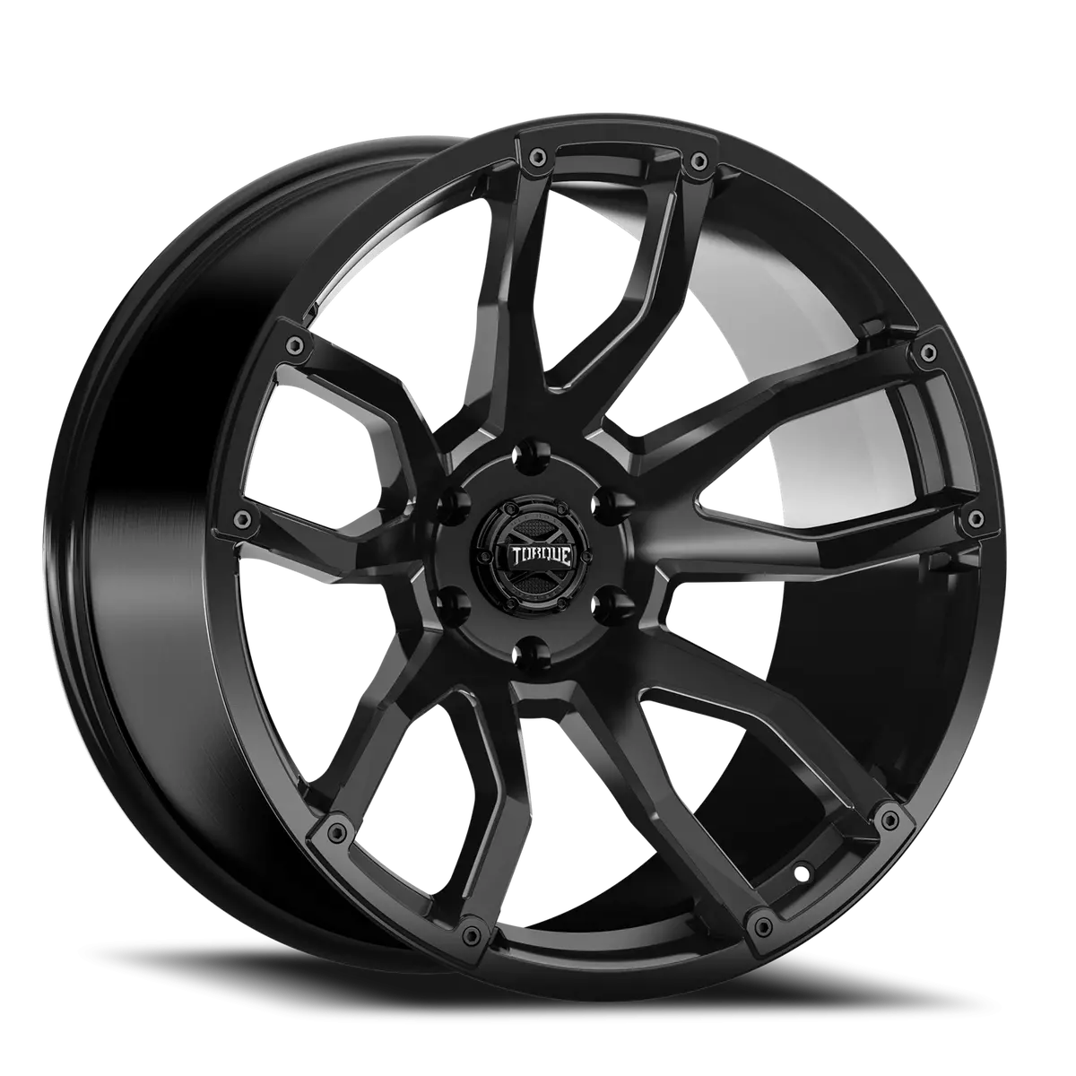 Torque Impact 22X10 Satin Black 5X127 Offset -18 1