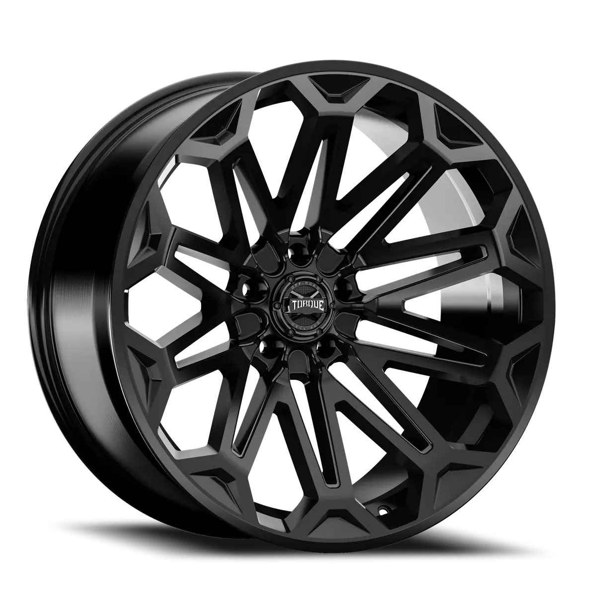 Torque Xcelerate 22X10 Satin Black 5X127 Offset -18 1