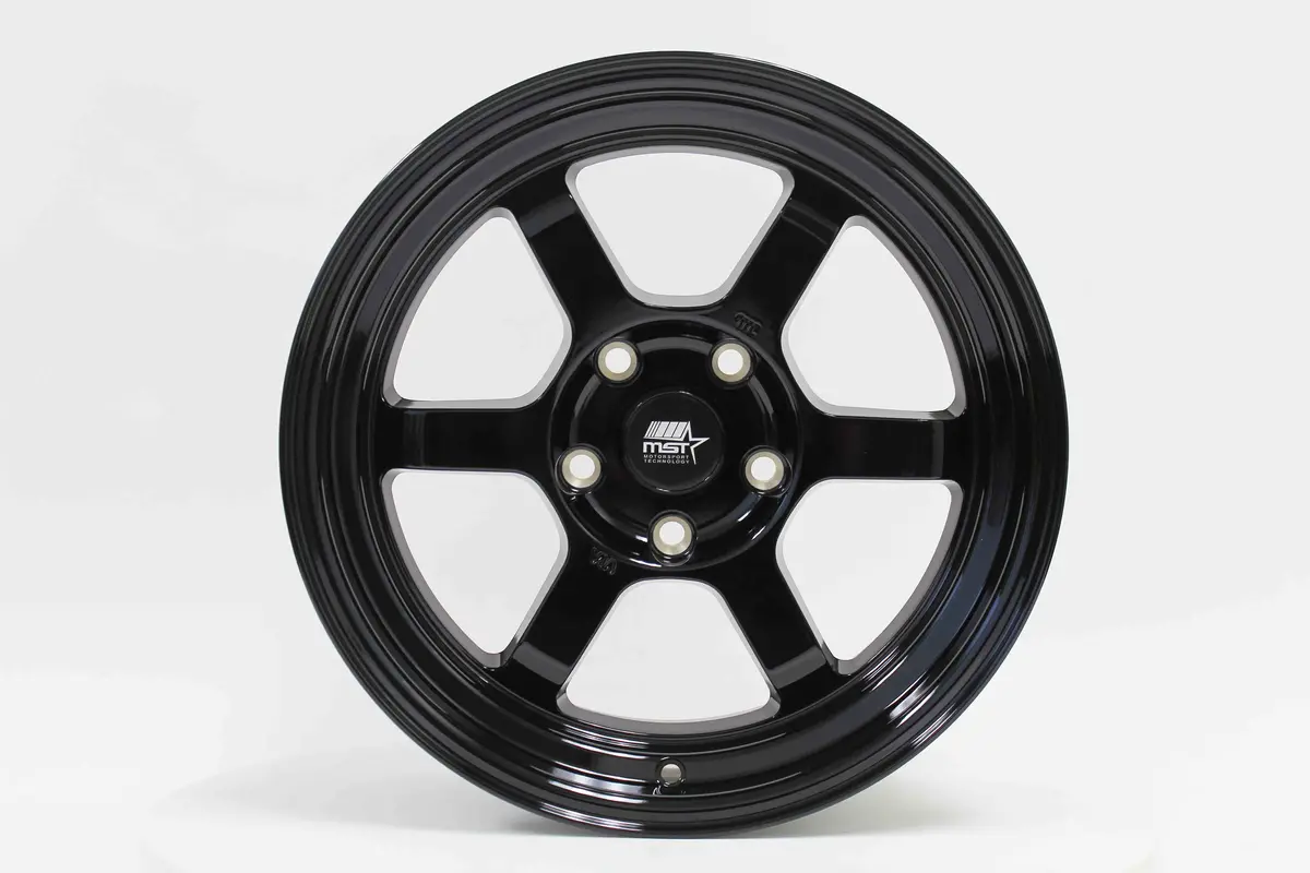 Time Attack - Glossy Black - 16X8.0 5X114.3 Offset +20 1