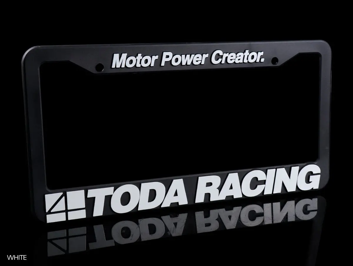 Toda Racing License Plate Frame 1