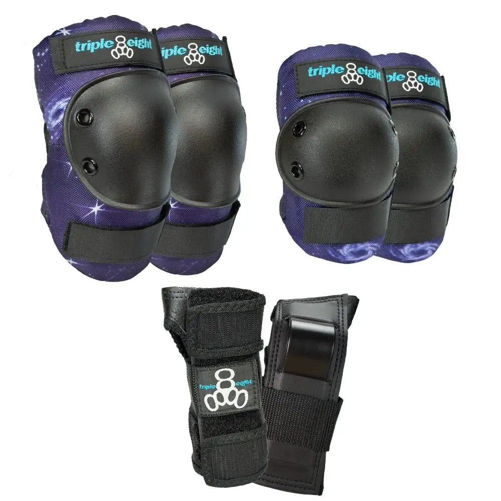 Triple8 Saver Series Triple Pad Set - Galaxy 1