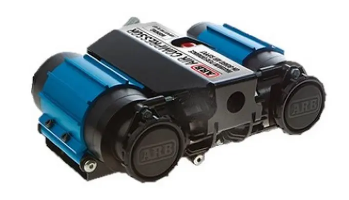 Arb Twin On-Board Compressor 12V With Arb Air Inflation Hose Kit 1