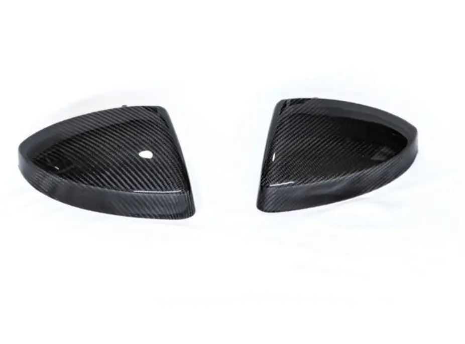 Audi R8 Carbon Fiber Mirror Caps 1