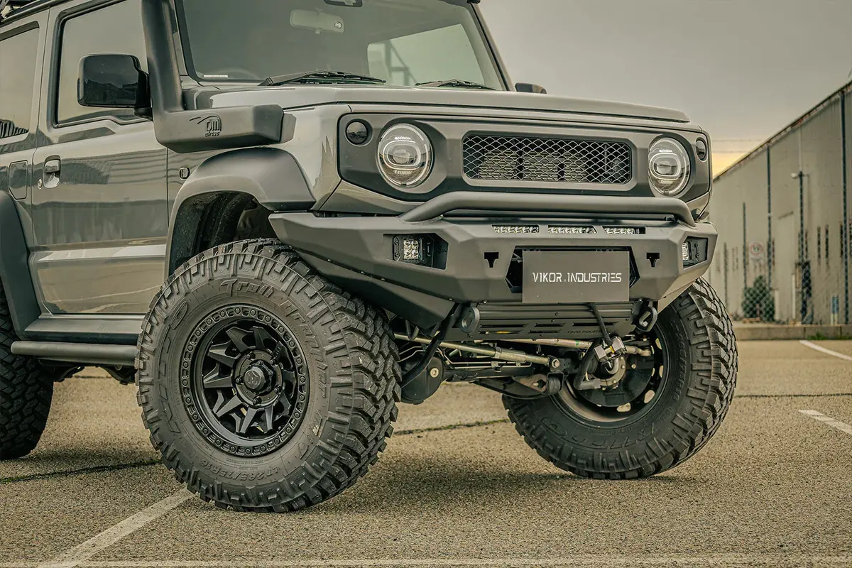 Vikor Industries Diablo Bull Bar - Pre Runner (Jimny Models 2018-Current Xl 5-Door, Glx & Lite 3-Door) 1