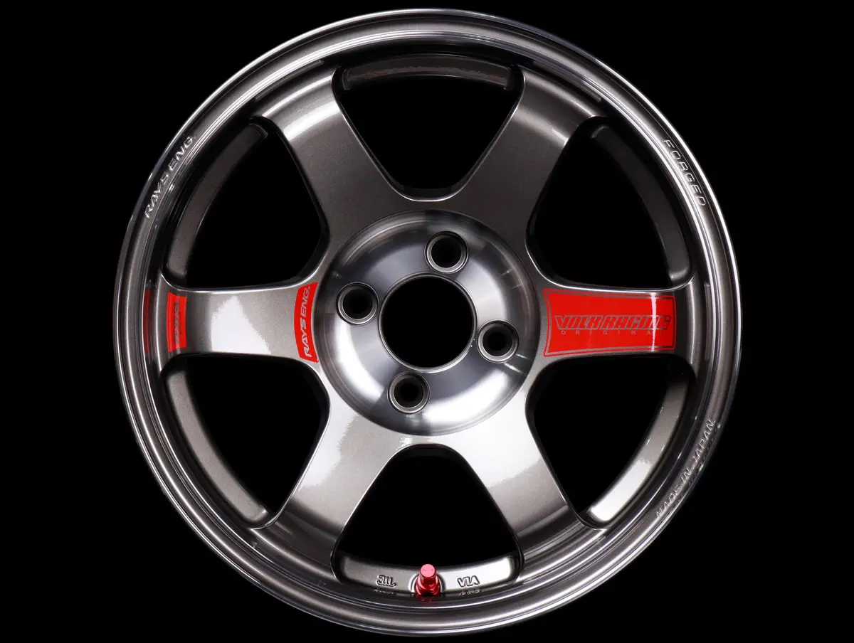 Volk Racing Te37 Saga Sl Wheels - Pressed Graphite / 15X8 / 4X100 1