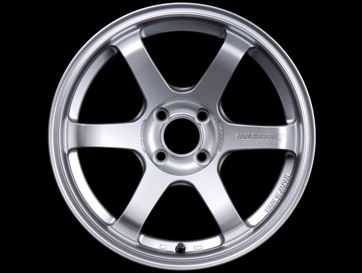 Volk Racing Te37 Sonic Wheels - Diamond Silver 16X8 / 4X100 / +35 1