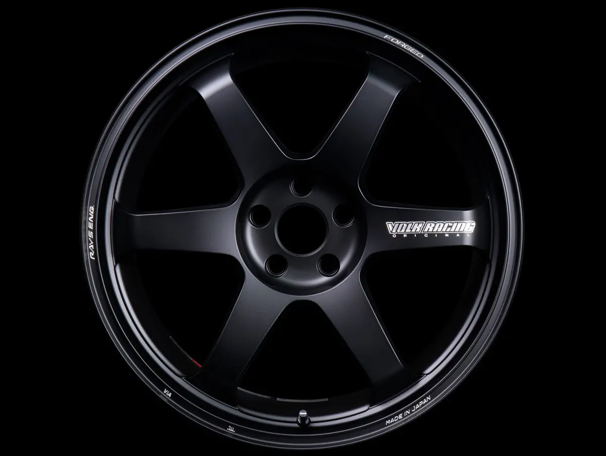 Volk Racing Te37 Ultra M-Spec Wheels - Matte Black / 20X9.5 / 5X114 / +28 1