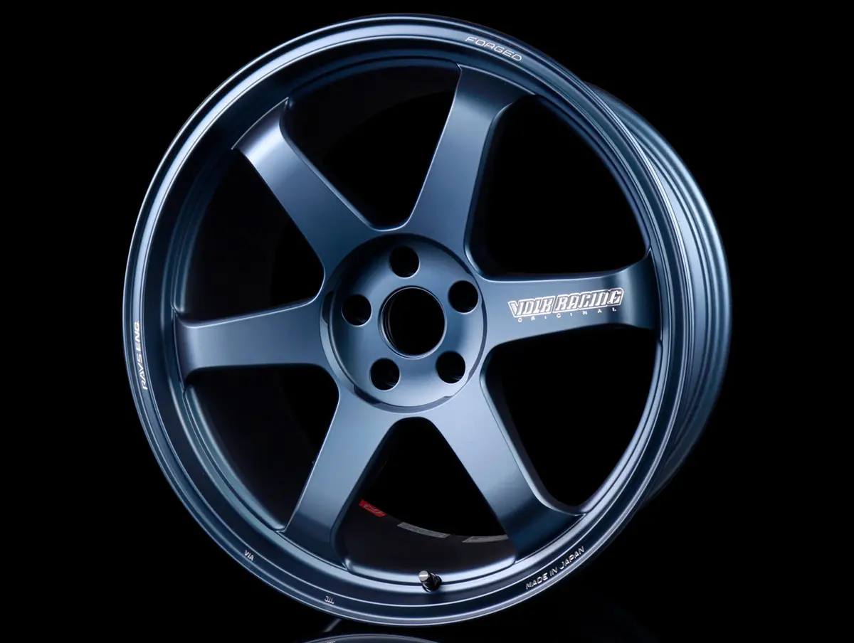 Volk Racing Te37 Ultra M-Spec Wheels - Matte Blue / 20X10 / 5X114 / +30 1