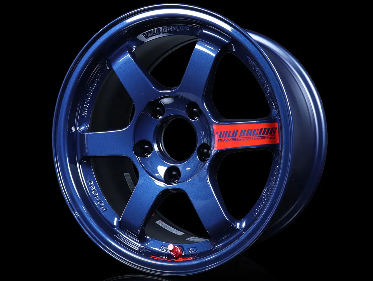 Volk Racing Te37sl Super Lap Edition - Mag Blue 15X8.0 / 5X114 / +32 1