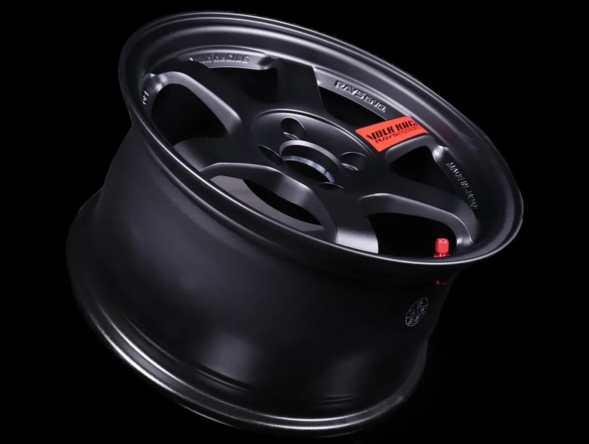 Volk Racing Te37sl Super Lap Edition - Flat Black 15X8.0 / 4X100 2