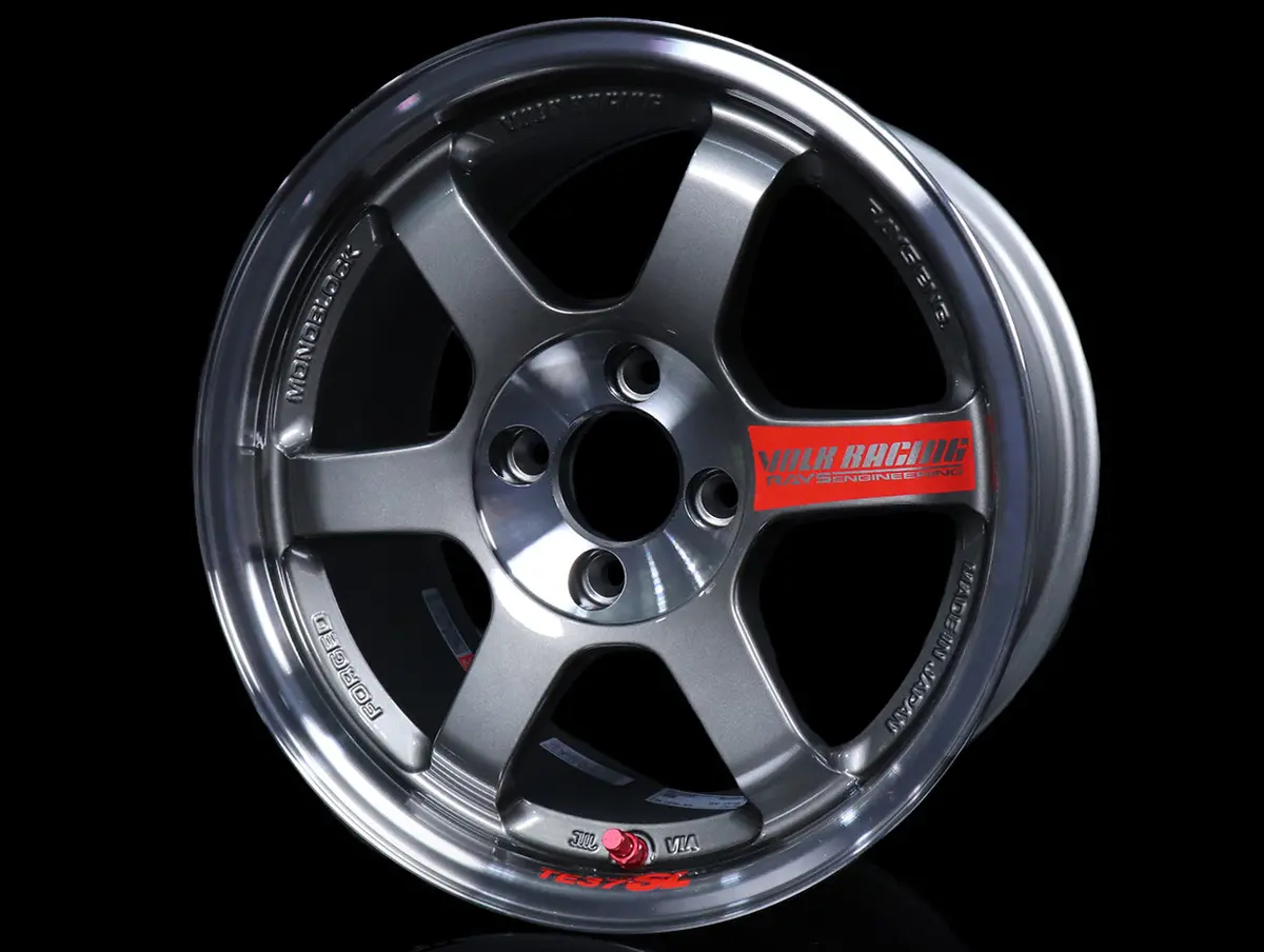 Volk Racing Te37sl Super Lap Edition - Pressed Graphite 15X8.0 / 4X100 / +35 1
