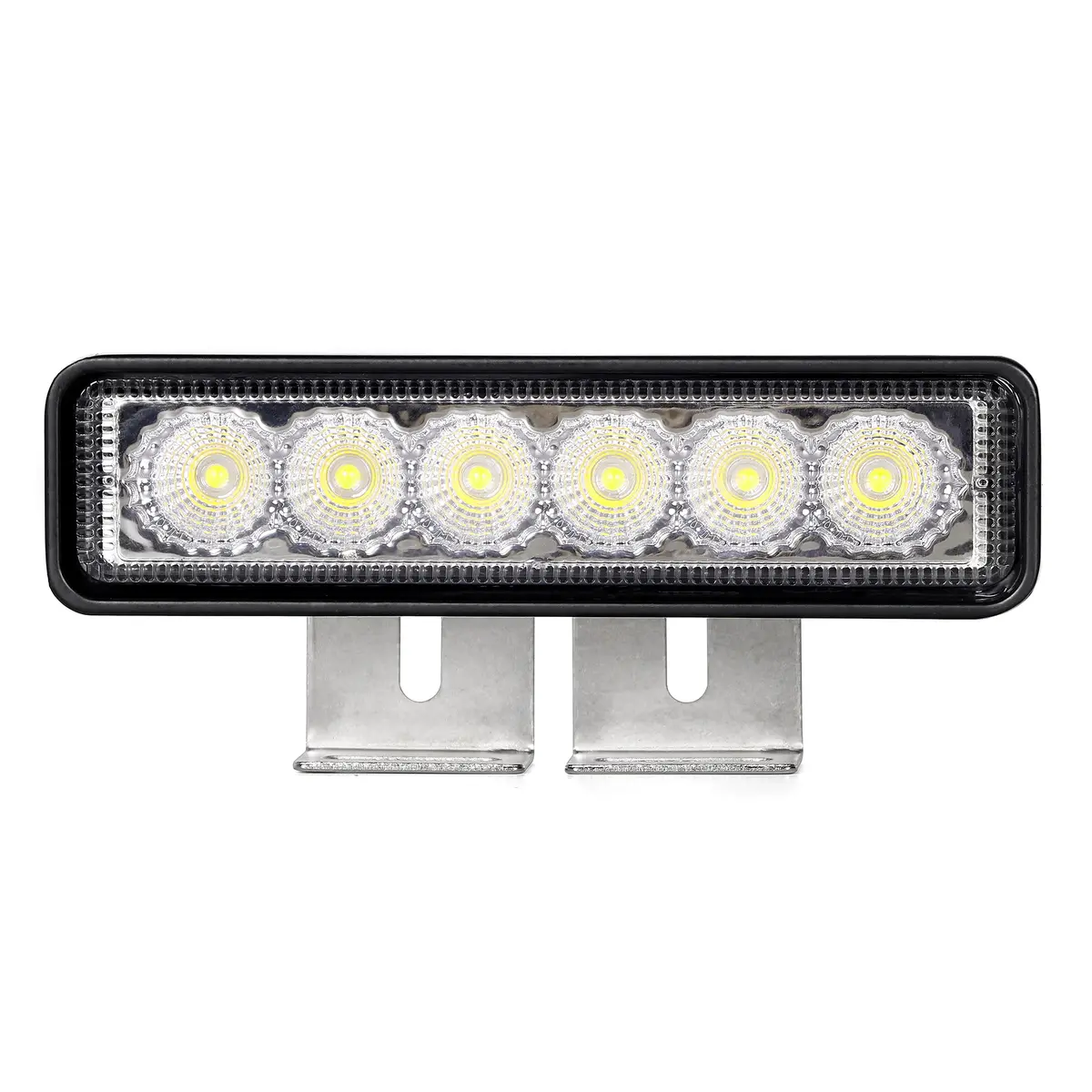 Work Lights 6" Slim Led  18W, Flood, White 772Lm 1