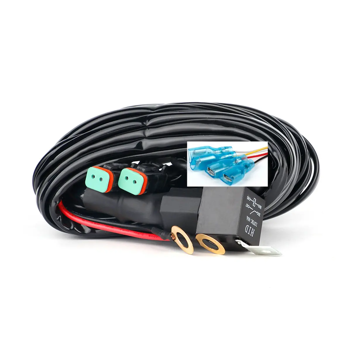 Harness With Relay 2 Outputs Dutch 2 Pins For Switch Rtxoa832003 1