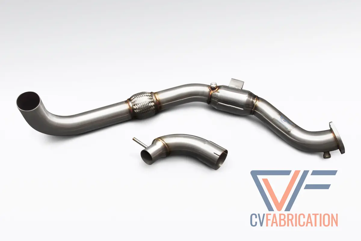 Cvf 3" Stainless Steel Downpipe For 2015+ Ford Ecoboost Mustang 1