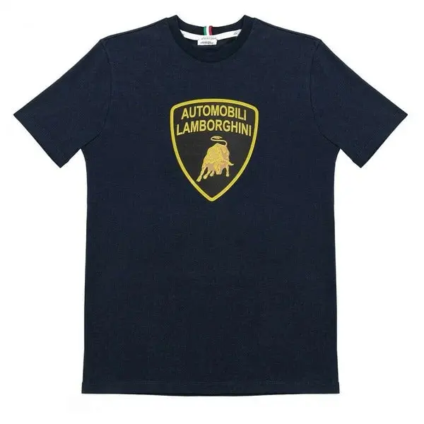 Camiseta Lamborghini - Mens Shield Navy 1