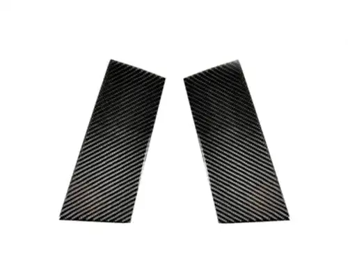 Lamina De Carbono Real / Flexible Para Pilar De Puertas Nissan 350Z 1