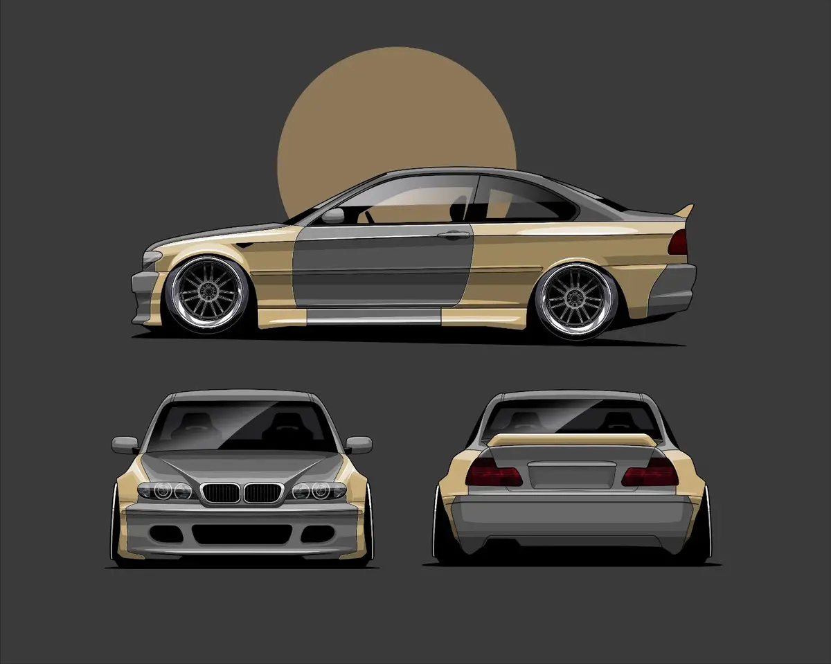 Bmw E46 Widebody - Fitmentlab 1