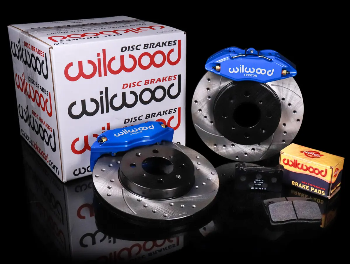 Wilwood Dpha Front Caliper & Rotor Brake Kit - Competition Blue 2