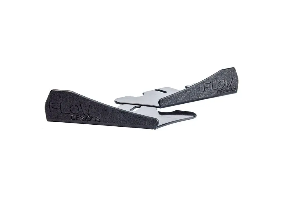 Flow Designs Adjustable Front Splitter Winglets (Pair) For 2016+ Ford Focus Rs 1
