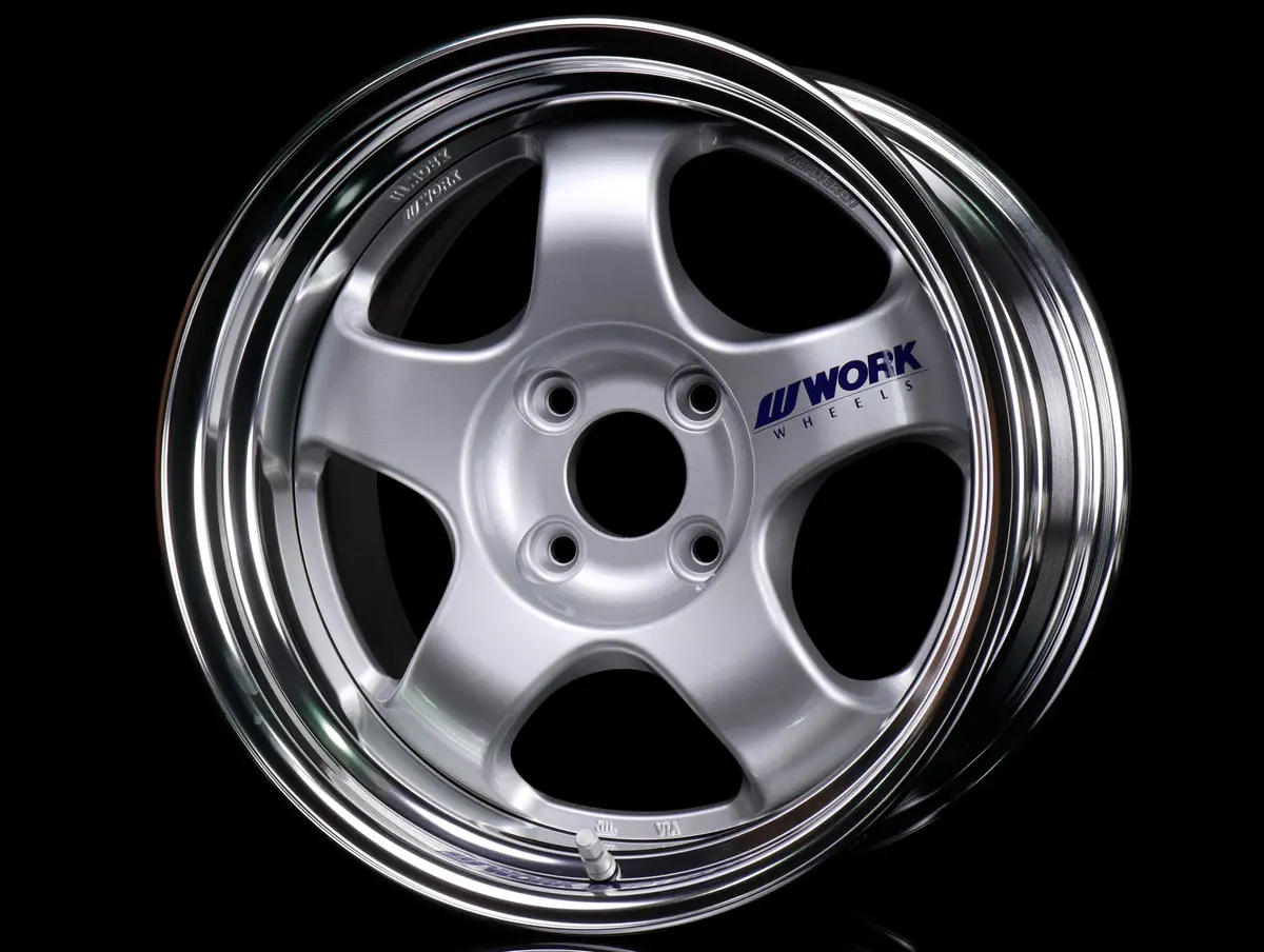 Work Meister S1 Two-Piece Forged Wheel – 15-Inch Diameter, 4x100 Bolt Pattern