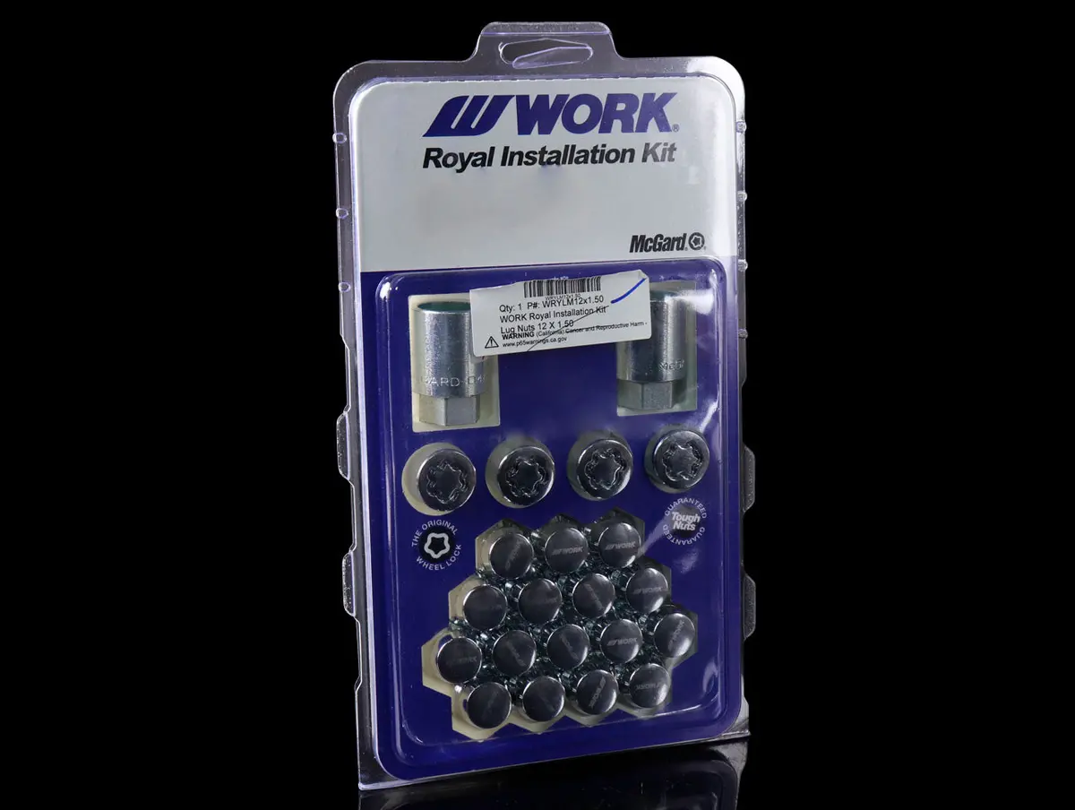 Work Wheels Royal Installation Kit 1
