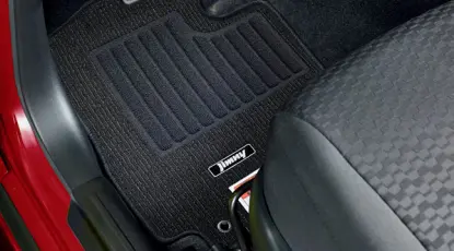 Suzuki Genuine Anthracite Velour Carpet Floor Mat Set (Jimny Models 2023-Current Xl 5-Door) 1