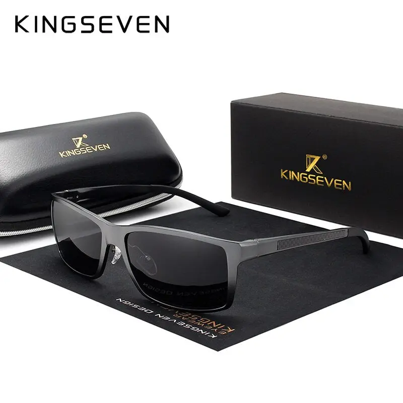 Kingseven Aluminum Magnesium Sunglasses, Polarized Driving Eyewear 1