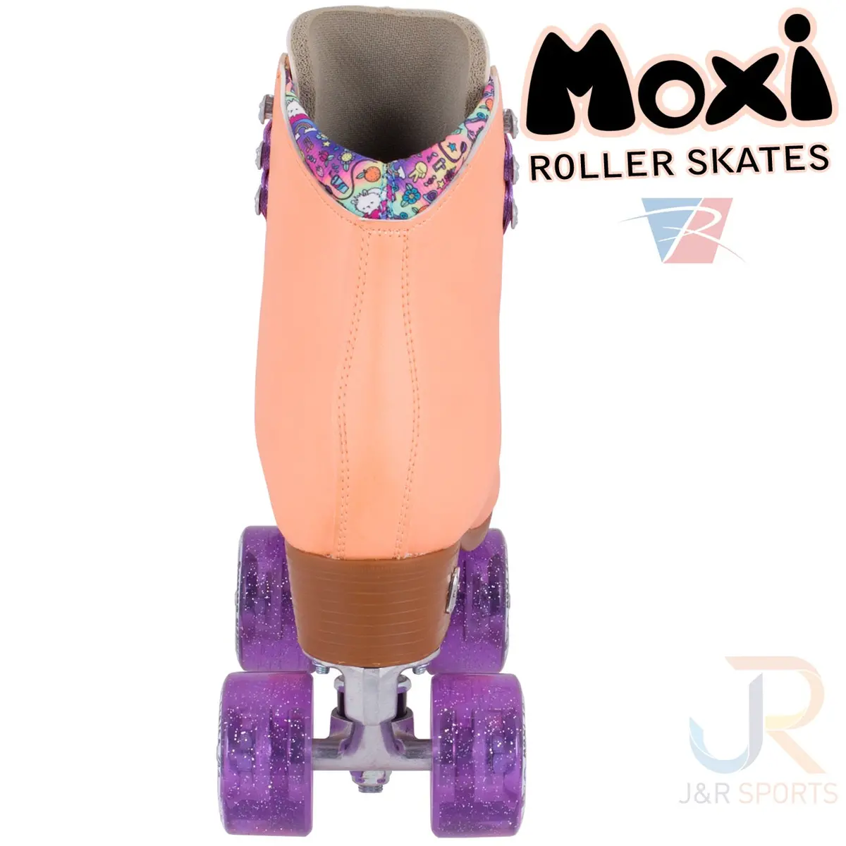 Moxi Beach Bunny Roller Skates - Peach 4