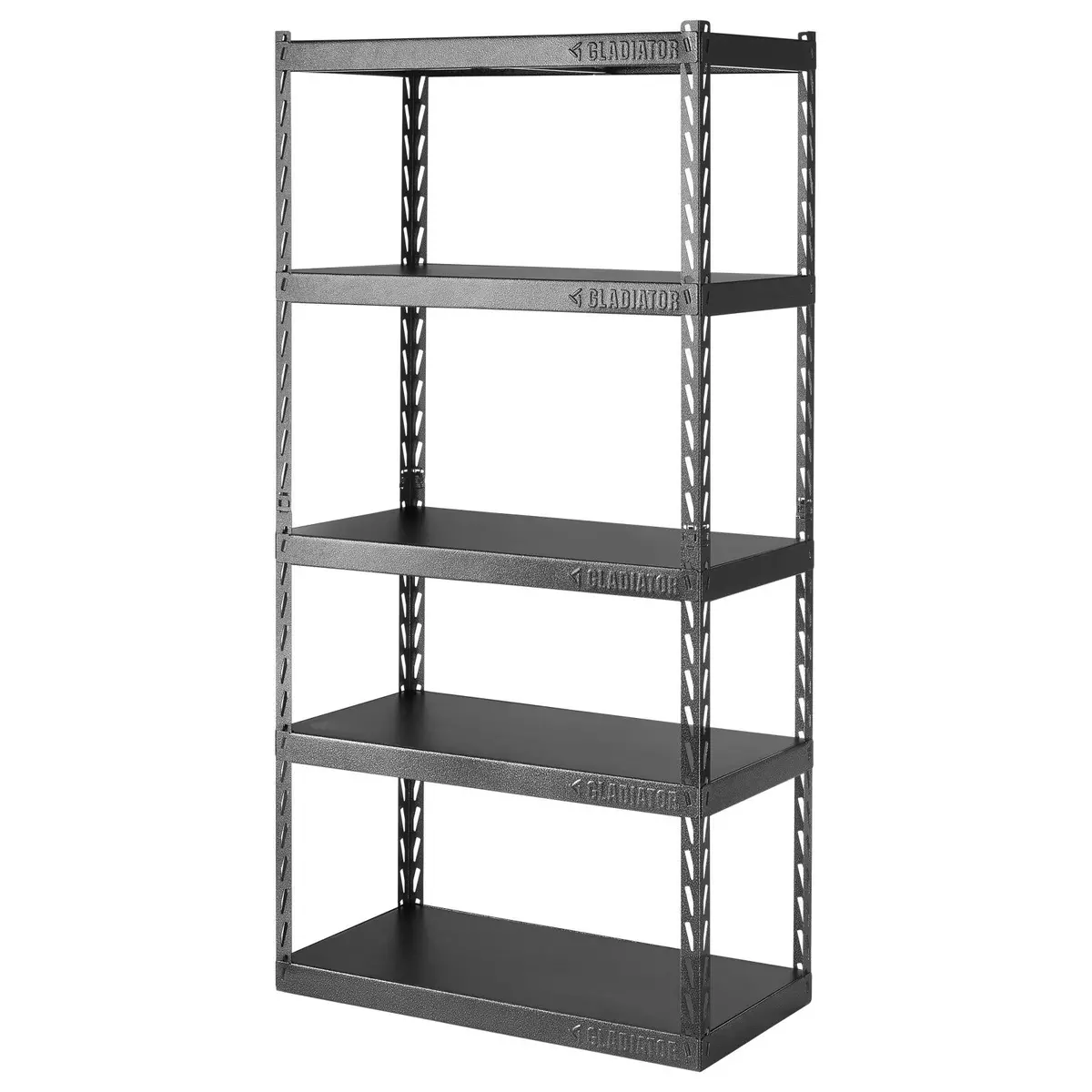 36" Wide Ez Connect Rack With Five 18" Deep Shelves 1