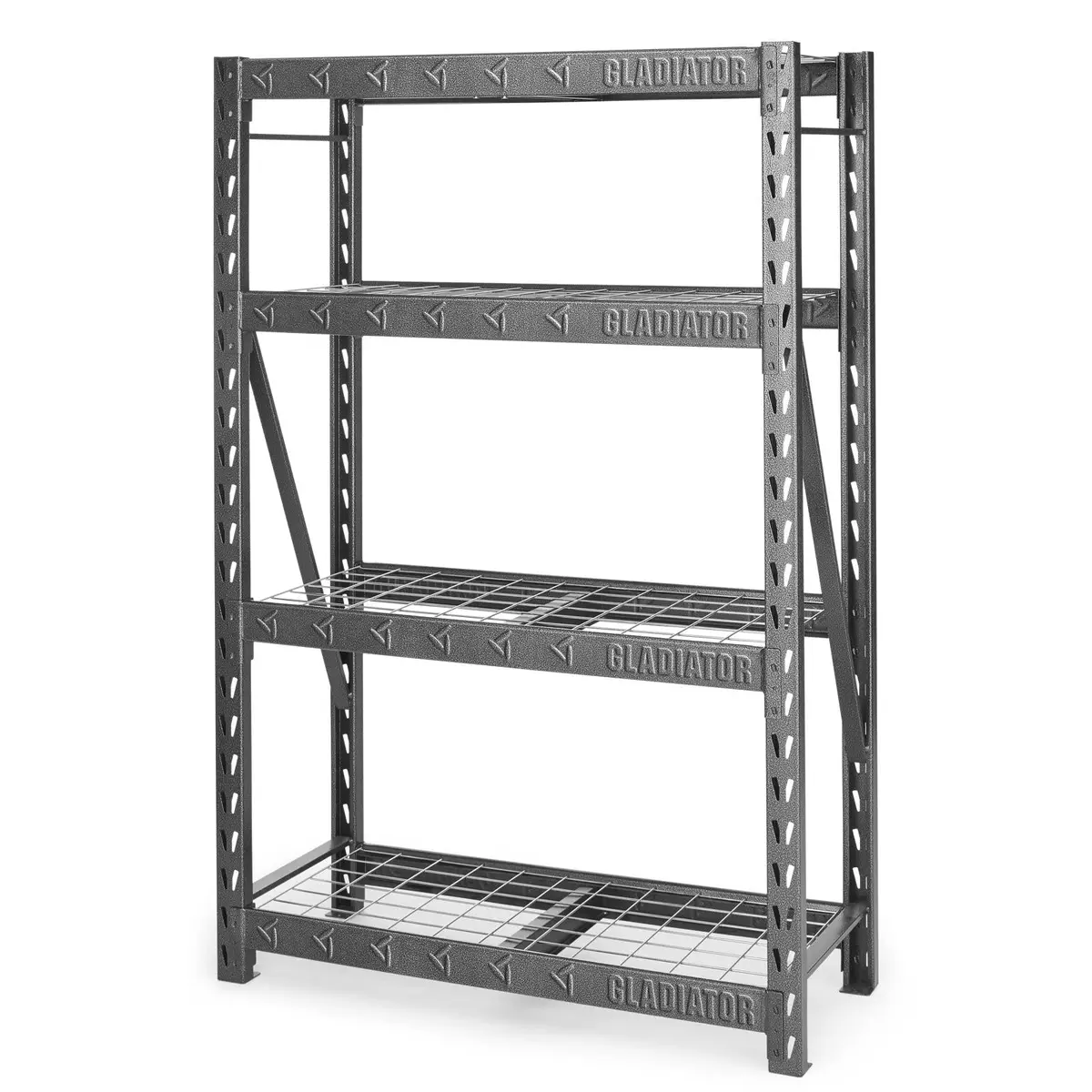 48" Wide Heavy Duty Rack With Four 18" Deep Shelves 1