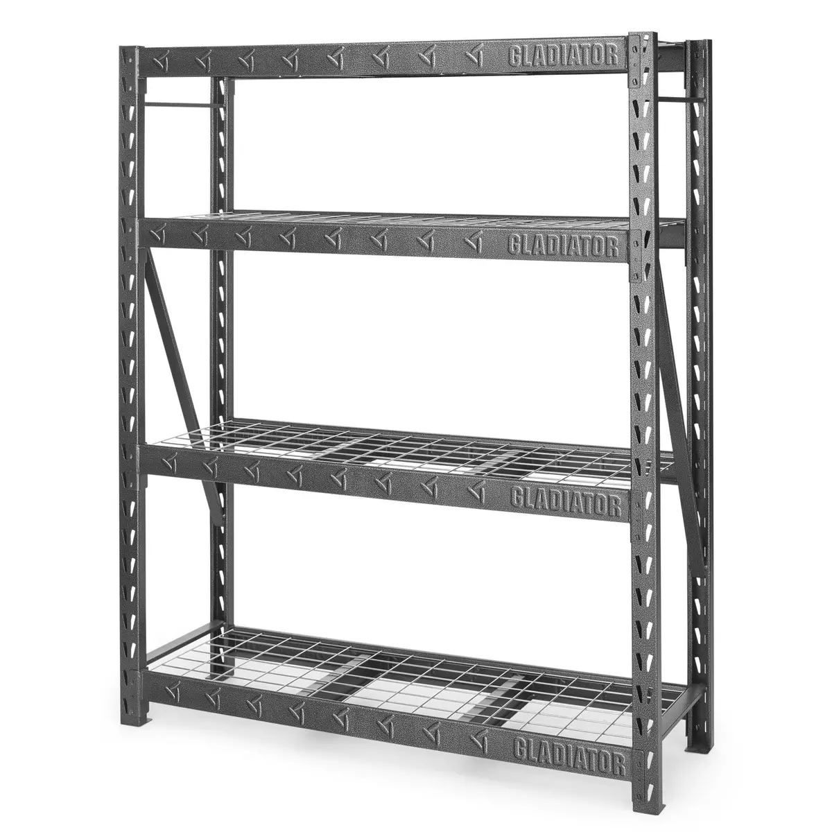 60" Wide Heavy Duty Rack With Four 18" Deep Shelves 1