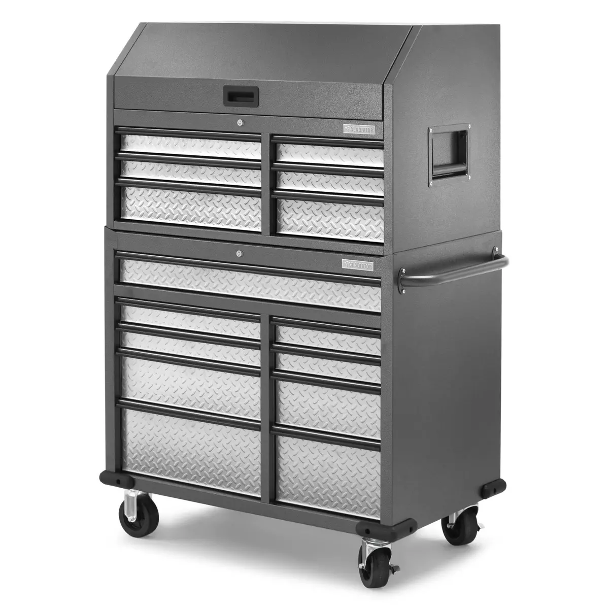 Premier 41 Inch 15-Drawer Mobile Tool Chest Combo 1