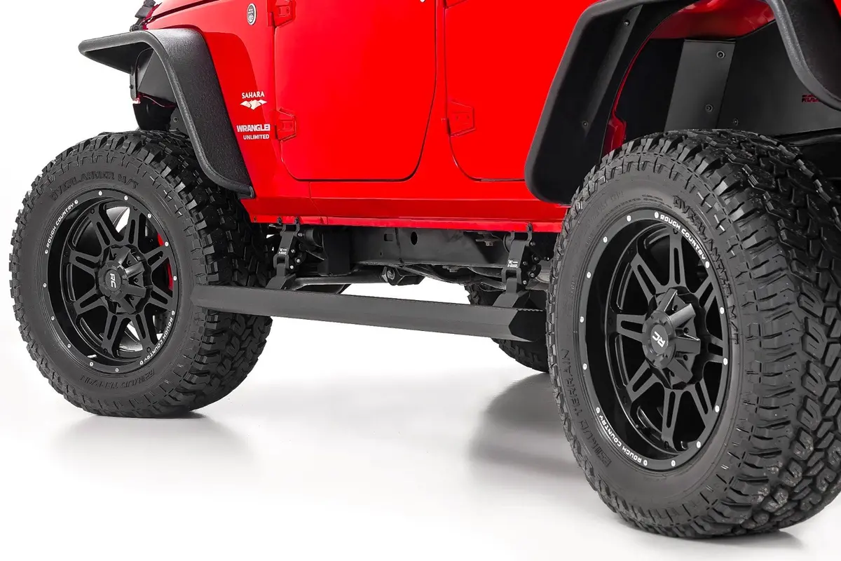 Power Running Boards | Dual Electric Motor | 4 Door | Jeep Wrangler Unlimited (07-18) 1