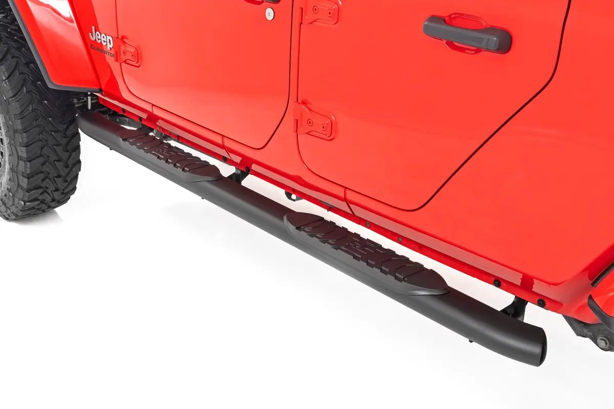 Oval Nerf Steps | Black | Jeep Gladiator Jt 4Wd (2020-2025) 1