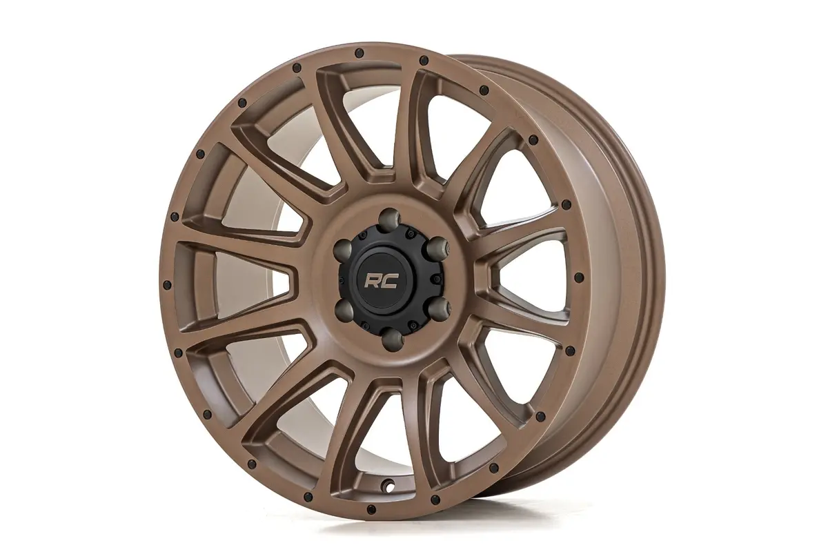Rough Country 90 Series Wheel | One-Piece | Bronze | 18X9 | 5X5 | -12Mm 1
