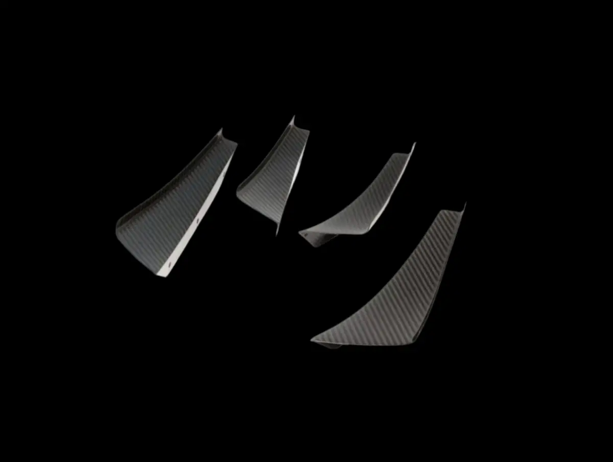 Apr Performance Bumper Canards - 17-21 Civic Type-R (Fk8) 1