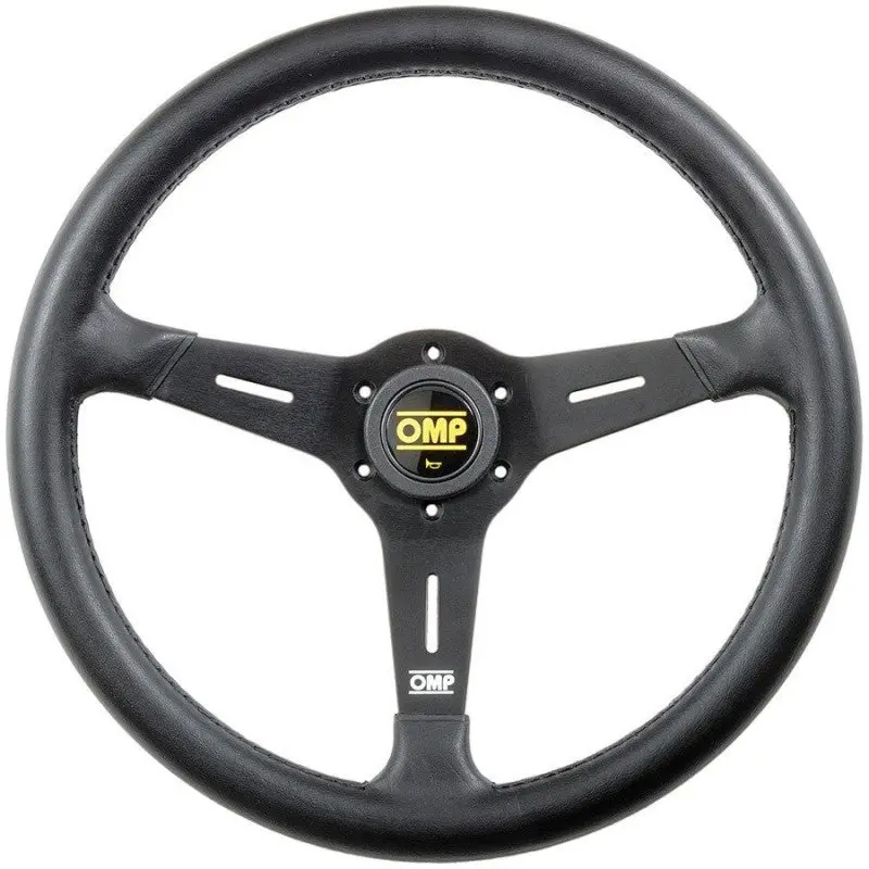 Volante Omp Sand Piel 380Mm Negro 1