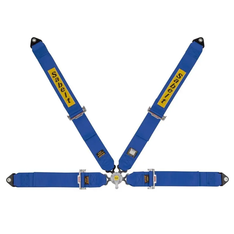 Arnes 4 Puntos 3" Acero Kit Car Gt/Rally Fia8853-1998 Azul - Sabelt 1