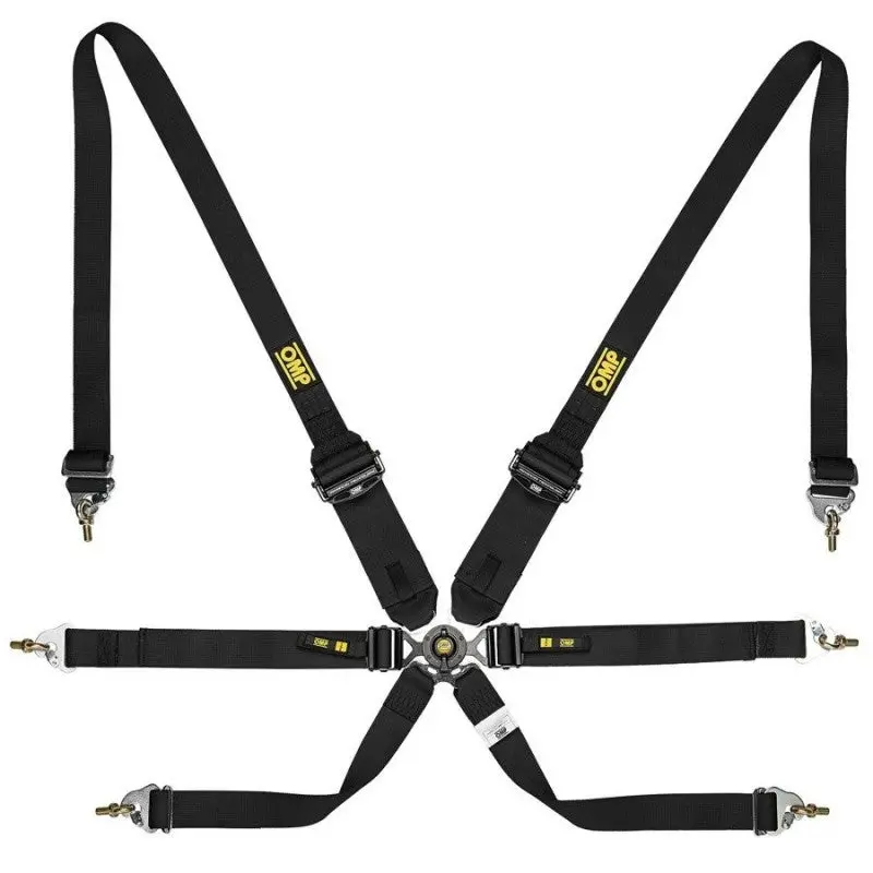 Arnes Omp 6 Puntos One 3"+2" Endurance Pull Down - Fia 8853-2016 1