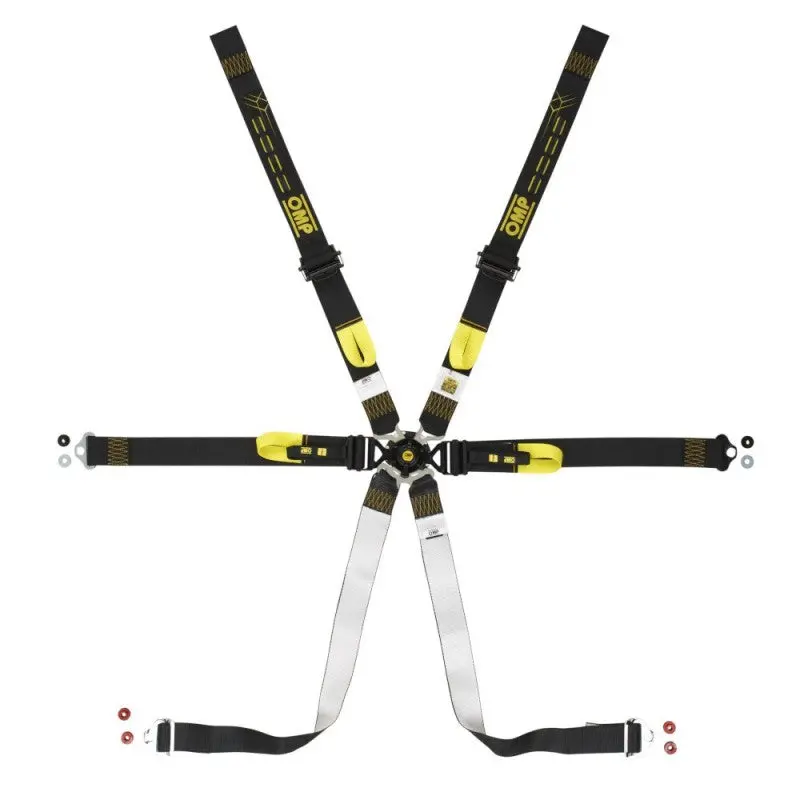 Arnes Omp 6 Puntos One 2" Para Endurance Pull Down Negro 1