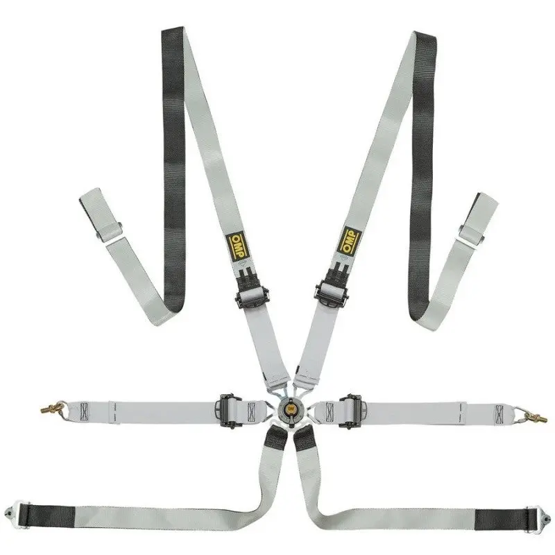 Arnes Omp 6 Puntos One-D 2" Pull Down Fia 8853-2016 Negro / Blanco 1