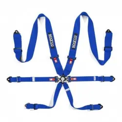 Arnes Sparco 6 Puntos De 3"+2" H3 Acero 6P Mosqueton 1