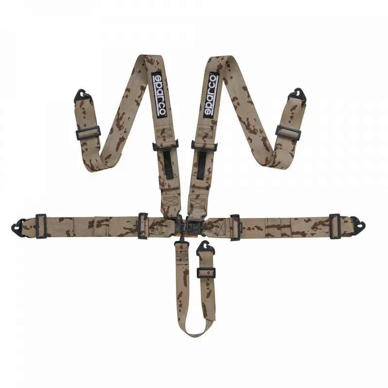 Arnes Sparco Sfi 5 Pt Latch-N- Verde Militar 1