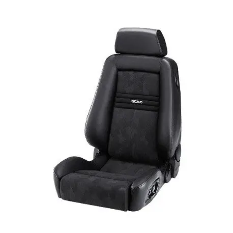 Asiento Recaro Ergomed Es - Airbag Clima Artista Negro/Piel Negro Piloto 1