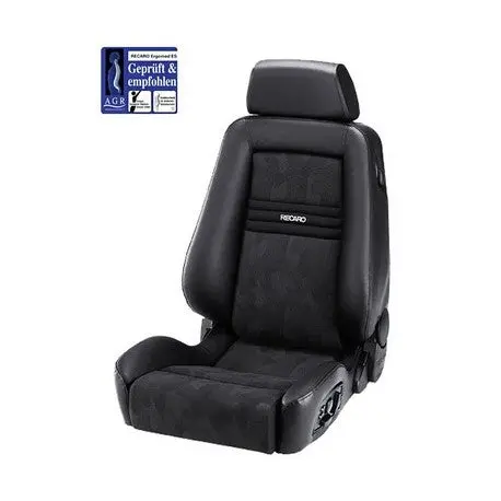 Asiento Recaro Ergomed Es Clima Artista Negro/Piel Negro Copiloto 1
