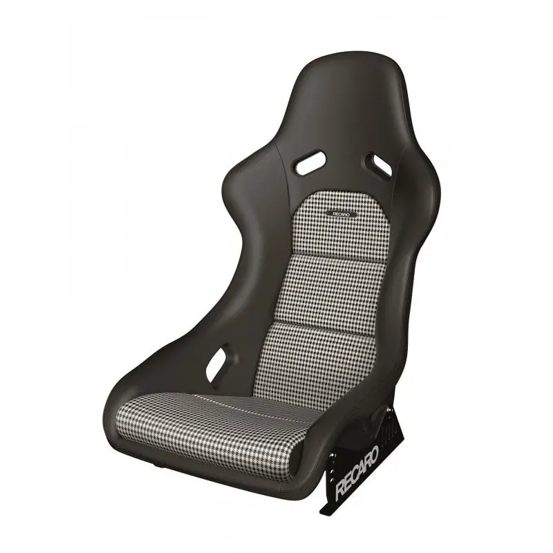 Asiento Recaro Pole Position Classic Line Piel Negro / Pepita 1
