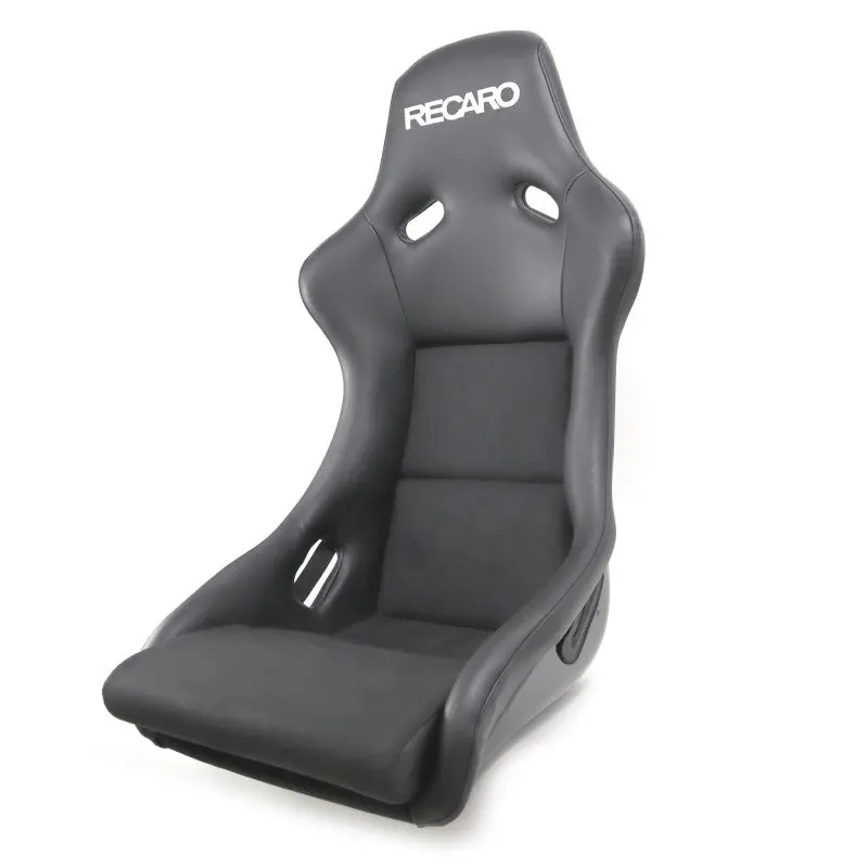 Asiento Recaro (Tuv) Pole Position - Piel Artificial Negro/Dinamica Negro Piloto&Copiloto 1