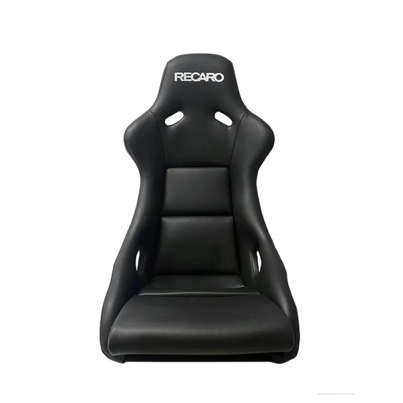 Asiento Recaro (Tuv) Pole Position- Piel Artificial Vinilo Negro Completo Piloto&Copiloto 1