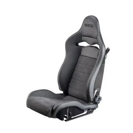 Asiento Spx Sparco Piel Alcantara Negro Piloto 1